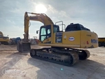 Back of used Komatsu Excavator
